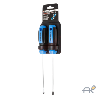 НАБОР ОТВЕРТОК МАГНИТНЫХ Forsage (SL6Х150.PH2Х150)(F-2025)2ПР.НА ПЛАСТИКОВОМ ДЕРЖАТЕЛЕ